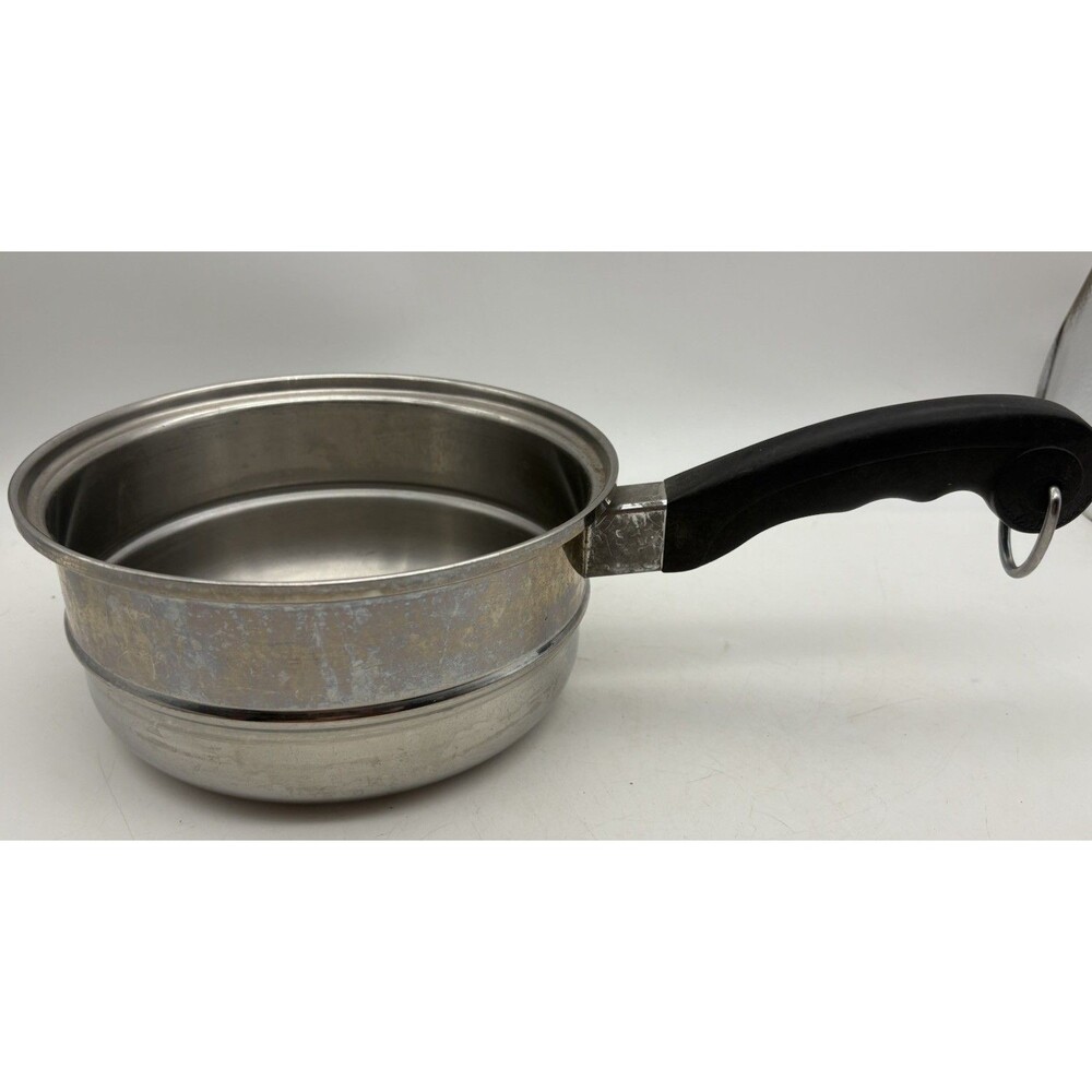 Saladmaster Stainless Steel Steamer Strainer Insert Pan w/ Handle USA